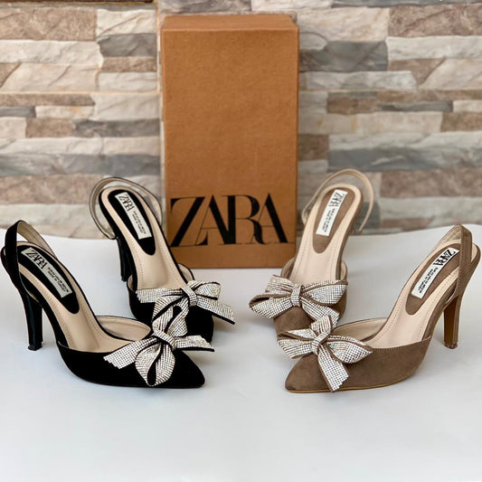 Zara Bow Heels